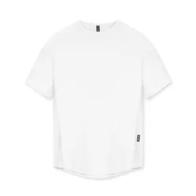 0612. CottonPlus™ Vented Tee - White