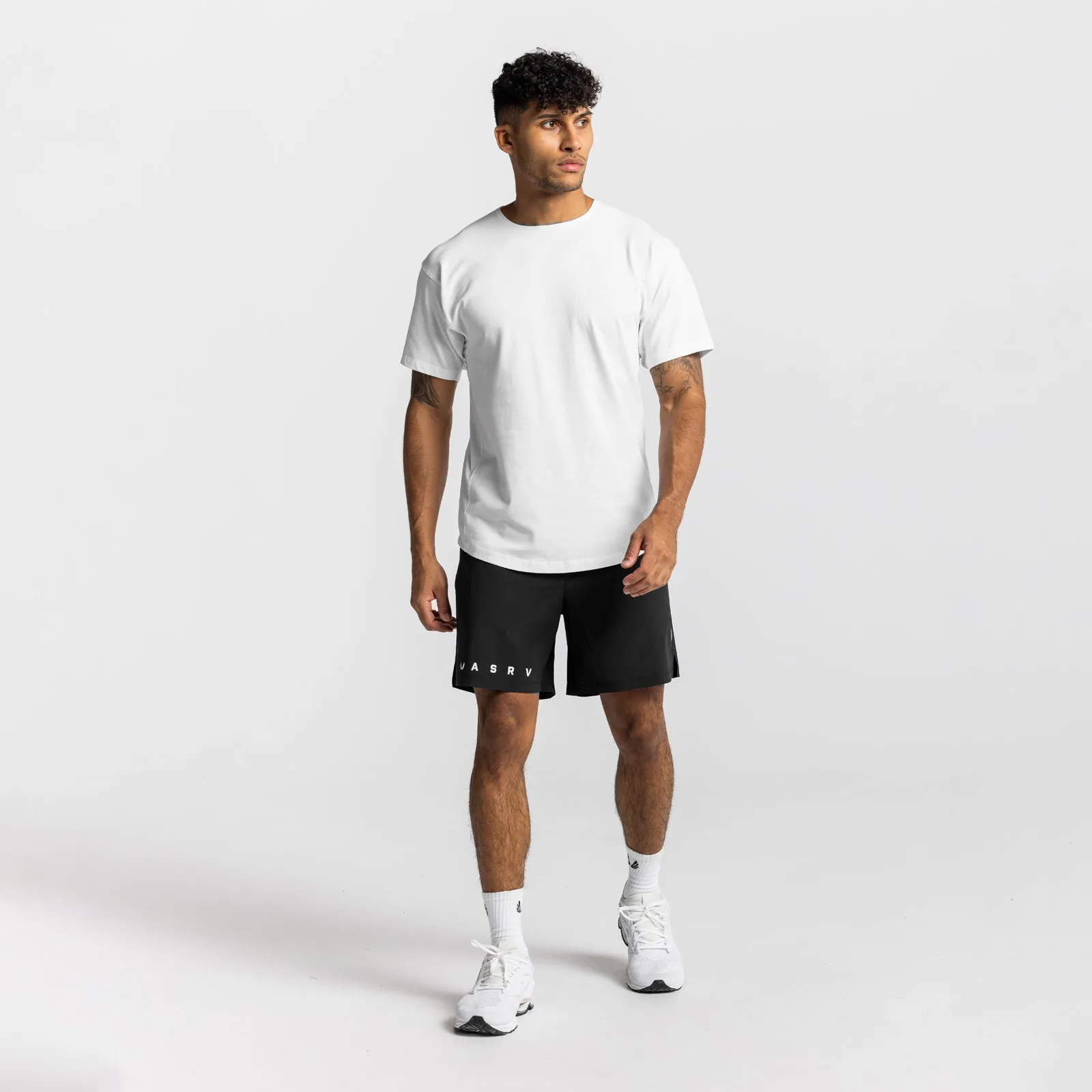 0612. CottonPlus™ Vented Tee - White