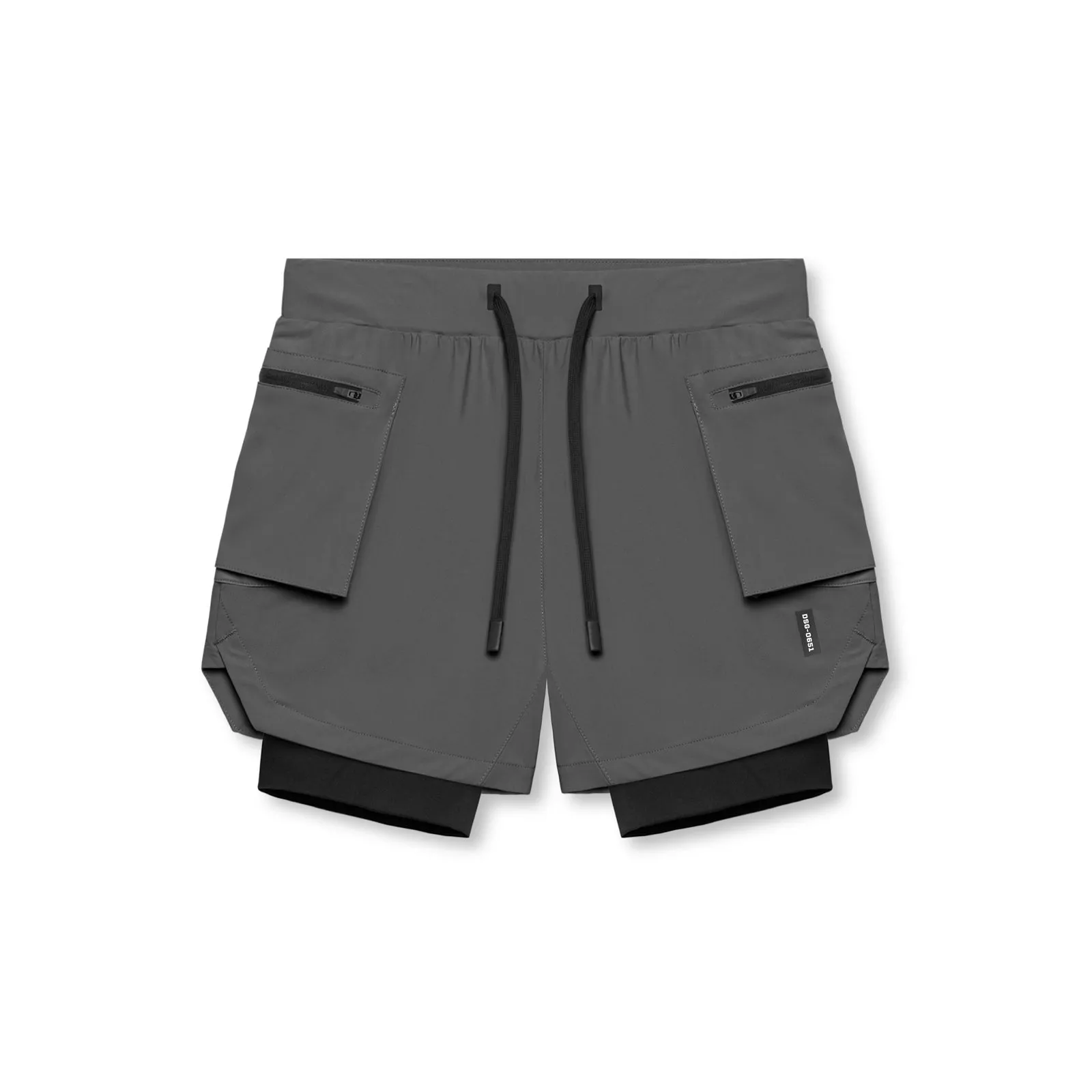 0651. Tetra-Lite™ 5" Liner Cargo Short - Space Grey