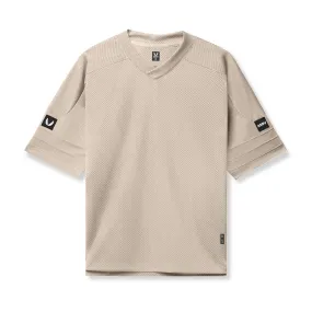 0772. SilverPlus™ Mesh Oversized Jersey  - Beige