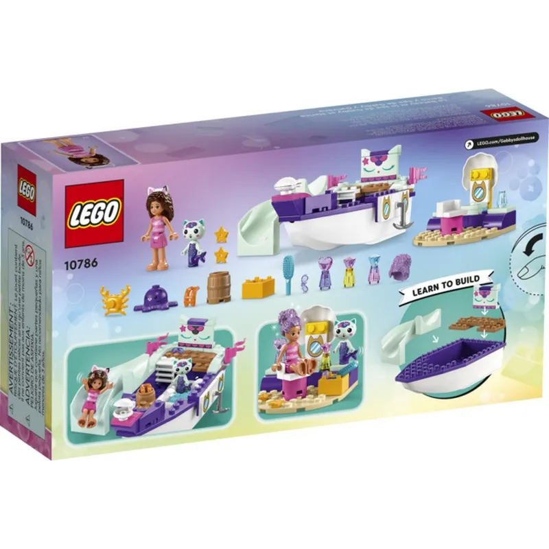 10786 LEGO Gabby’s Dollhouse Gabby & MerCat's Ship & Spa