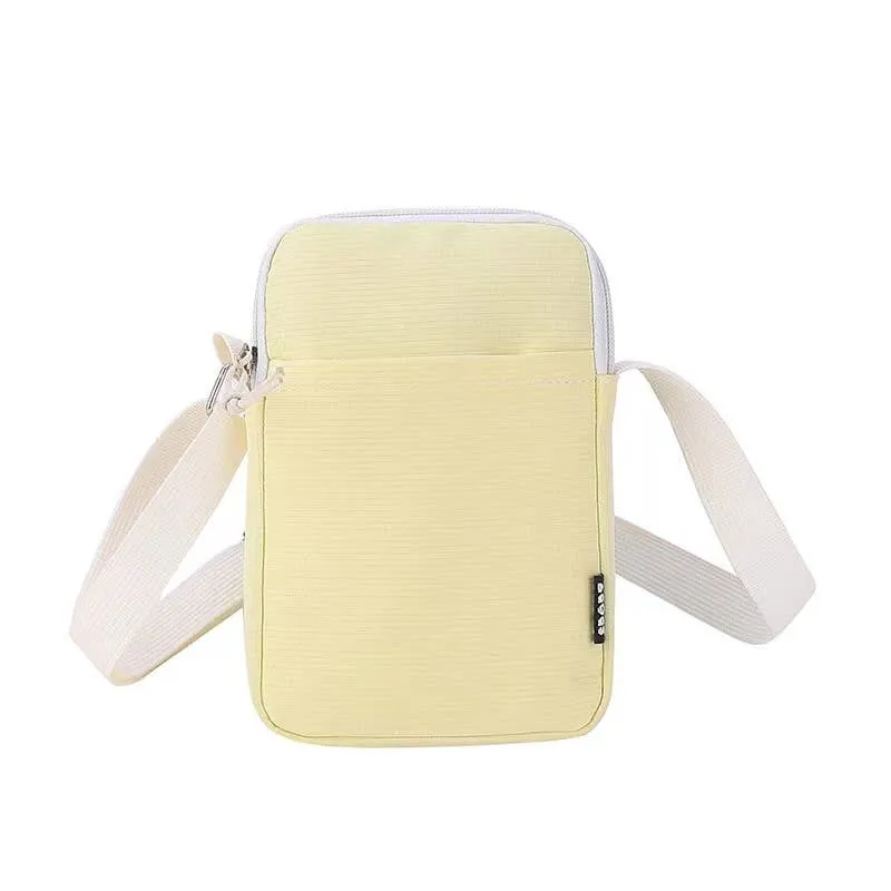 Adjustable Strap Small Crossbody Zip Closure Bag