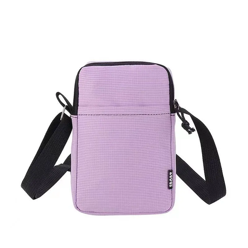 Adjustable Strap Small Crossbody Zip Closure Bag