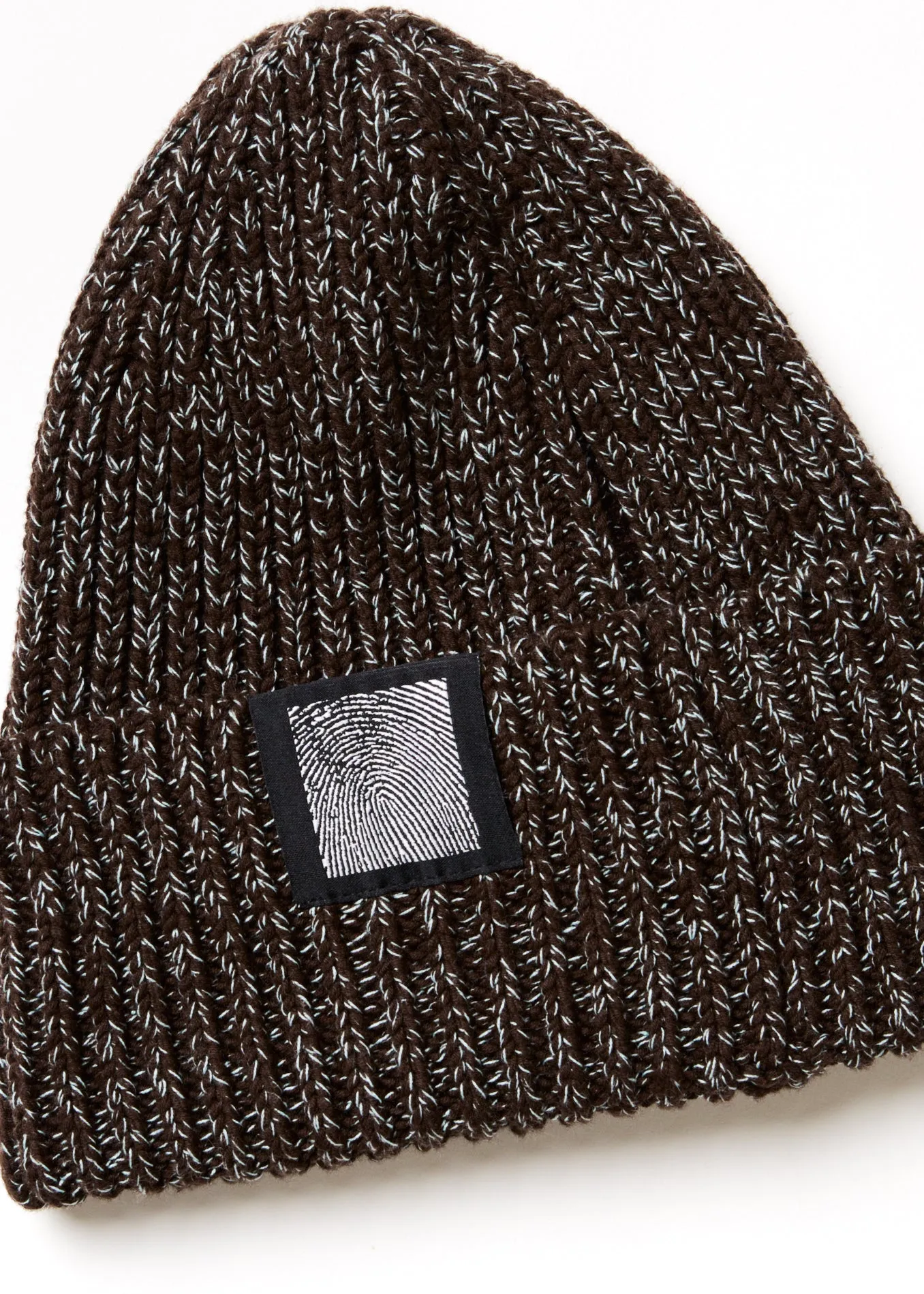 AFENDS Unisex Solace - Unisex Knitted Beanie - Coffee