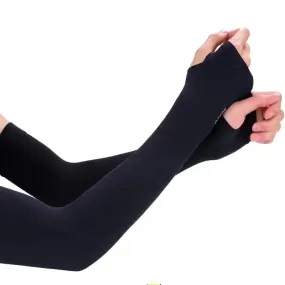 Arm Sleeves (with thumbhole) - Black