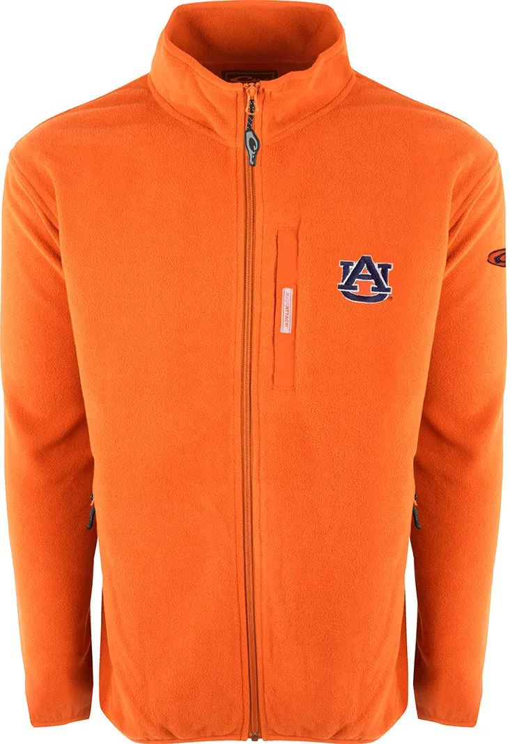 Auburn Full Zip Camp Fleece