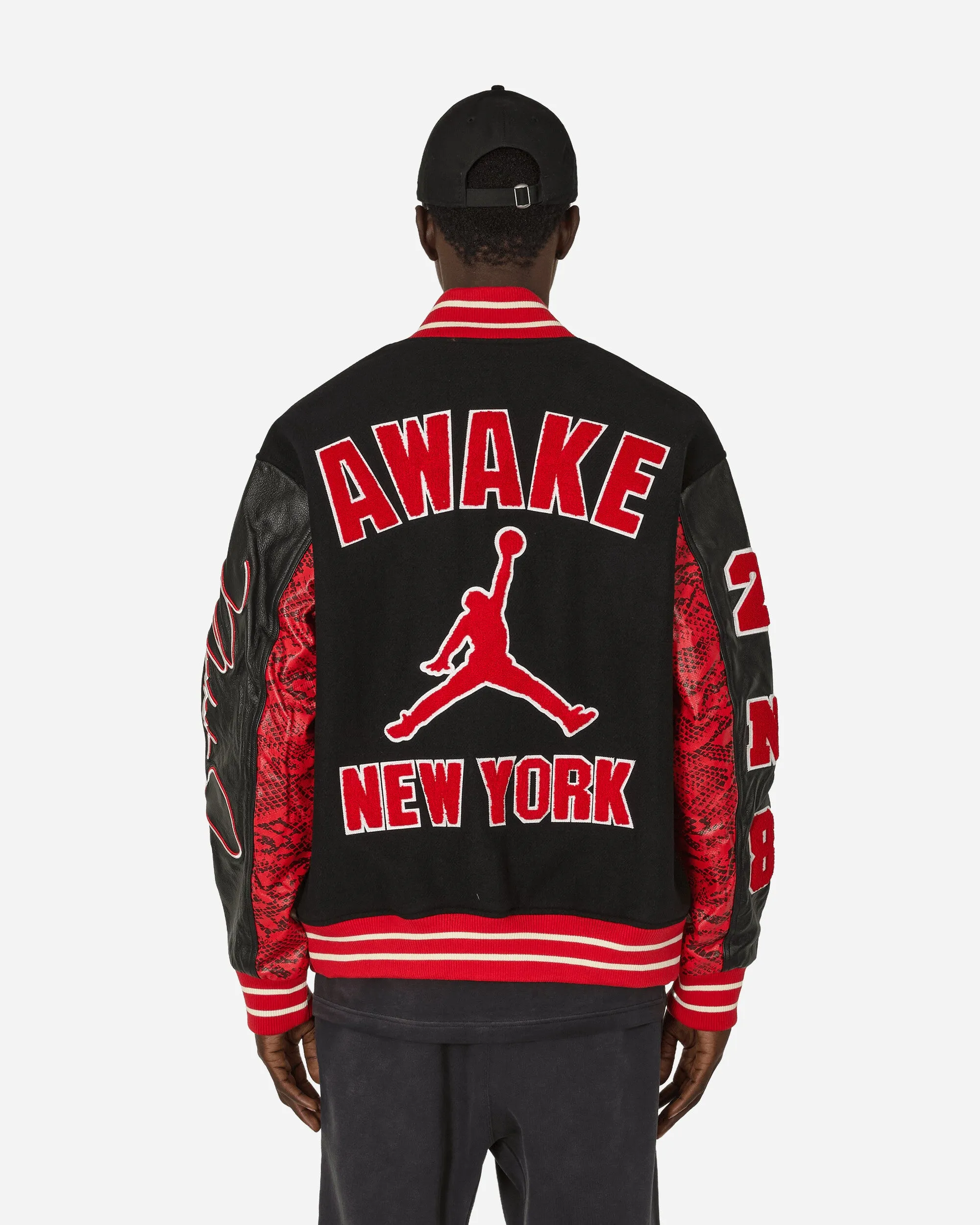 Awake NY Varsity Jacket Black