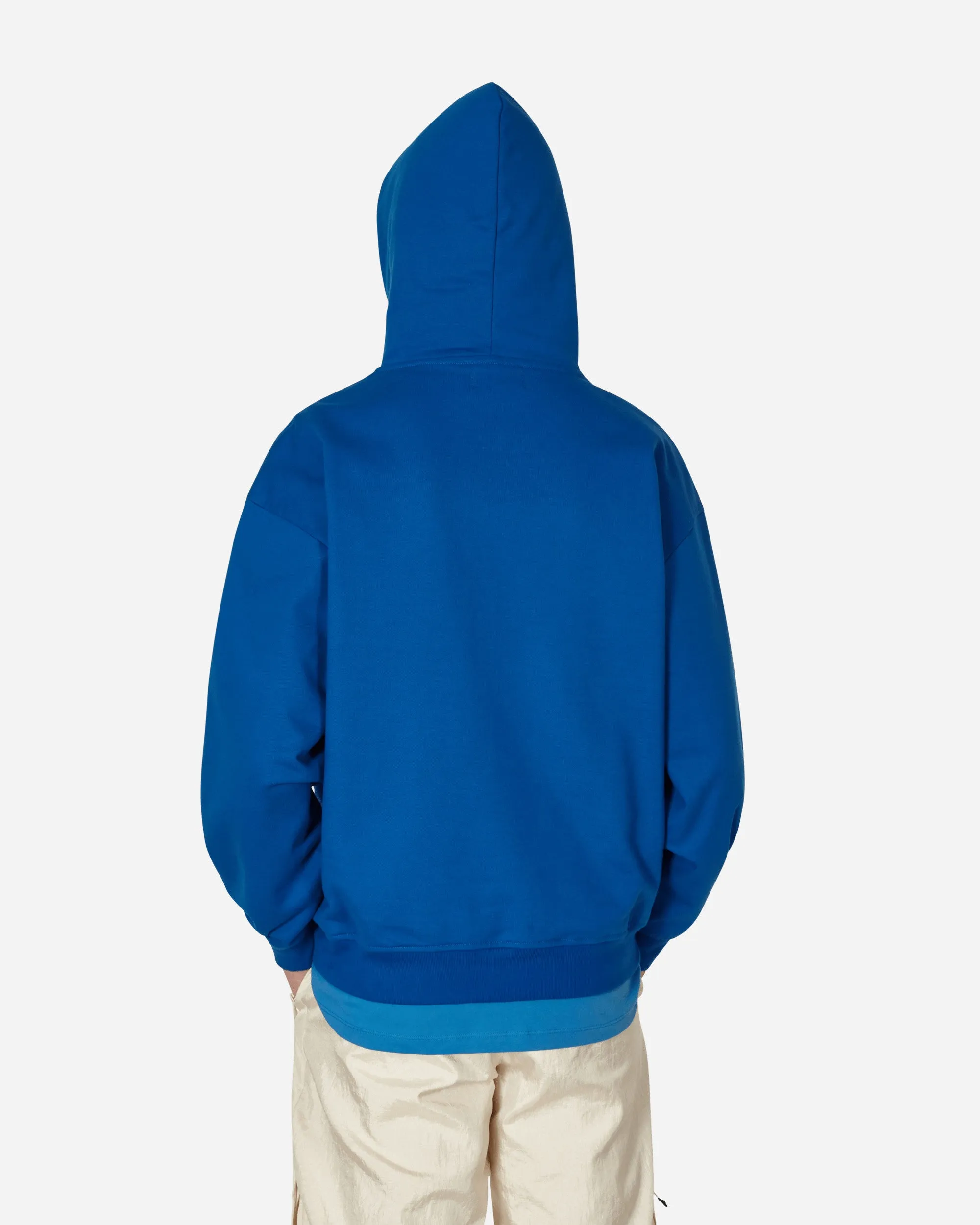 Big Logo Hooded Sweatshirt Blue