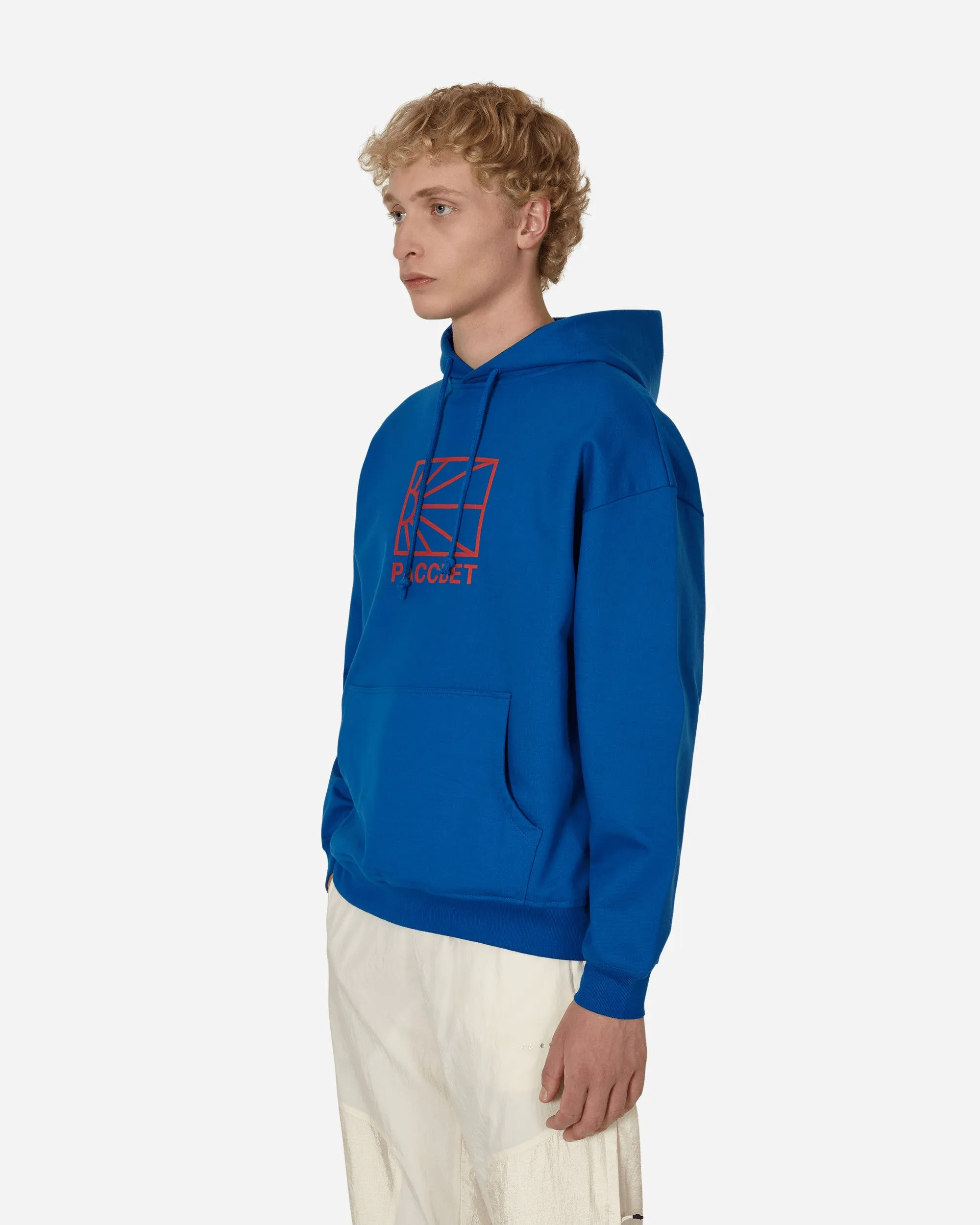 Big Logo Hooded Sweatshirt Blue