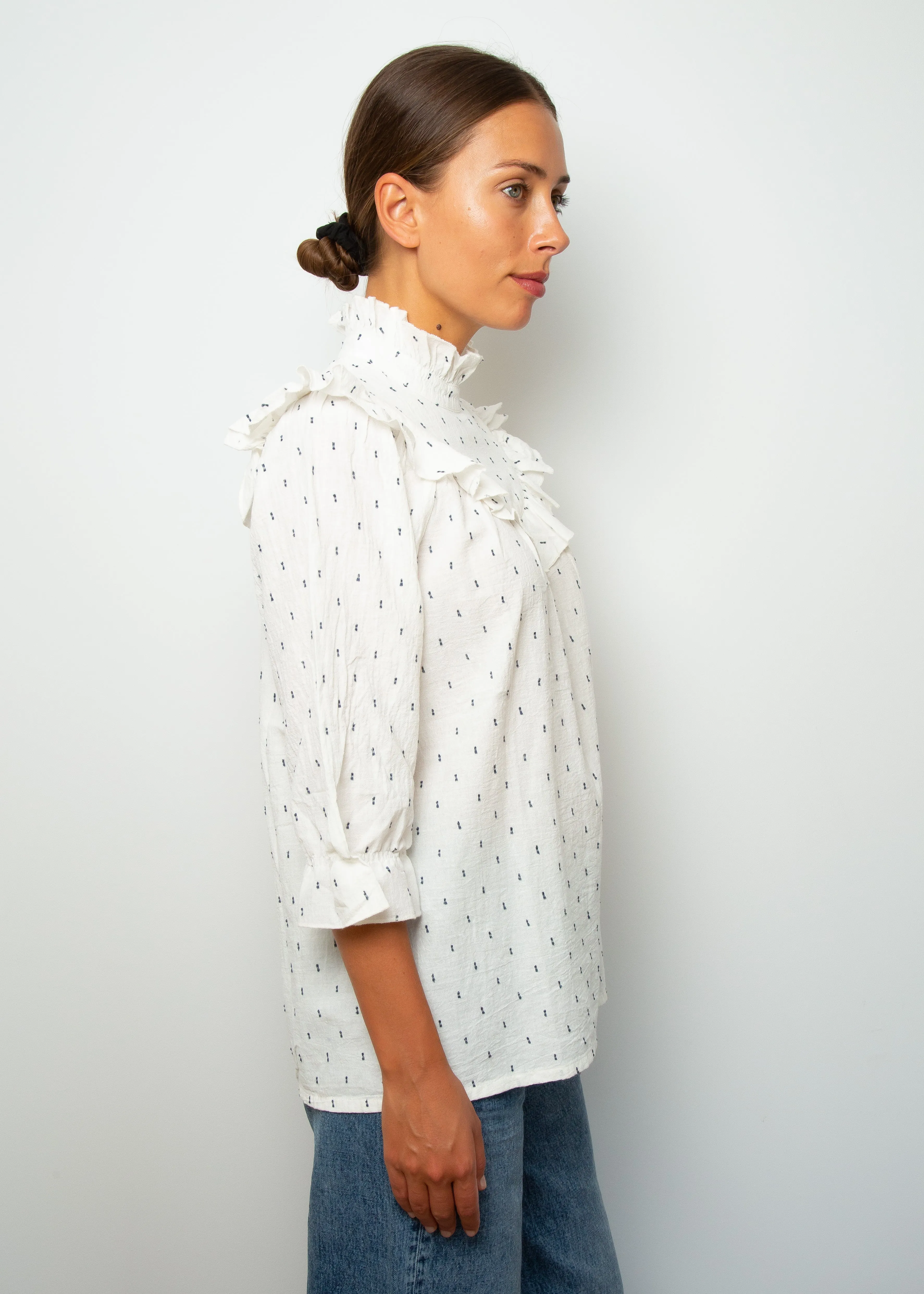 BR Dalva Blouse in Cream