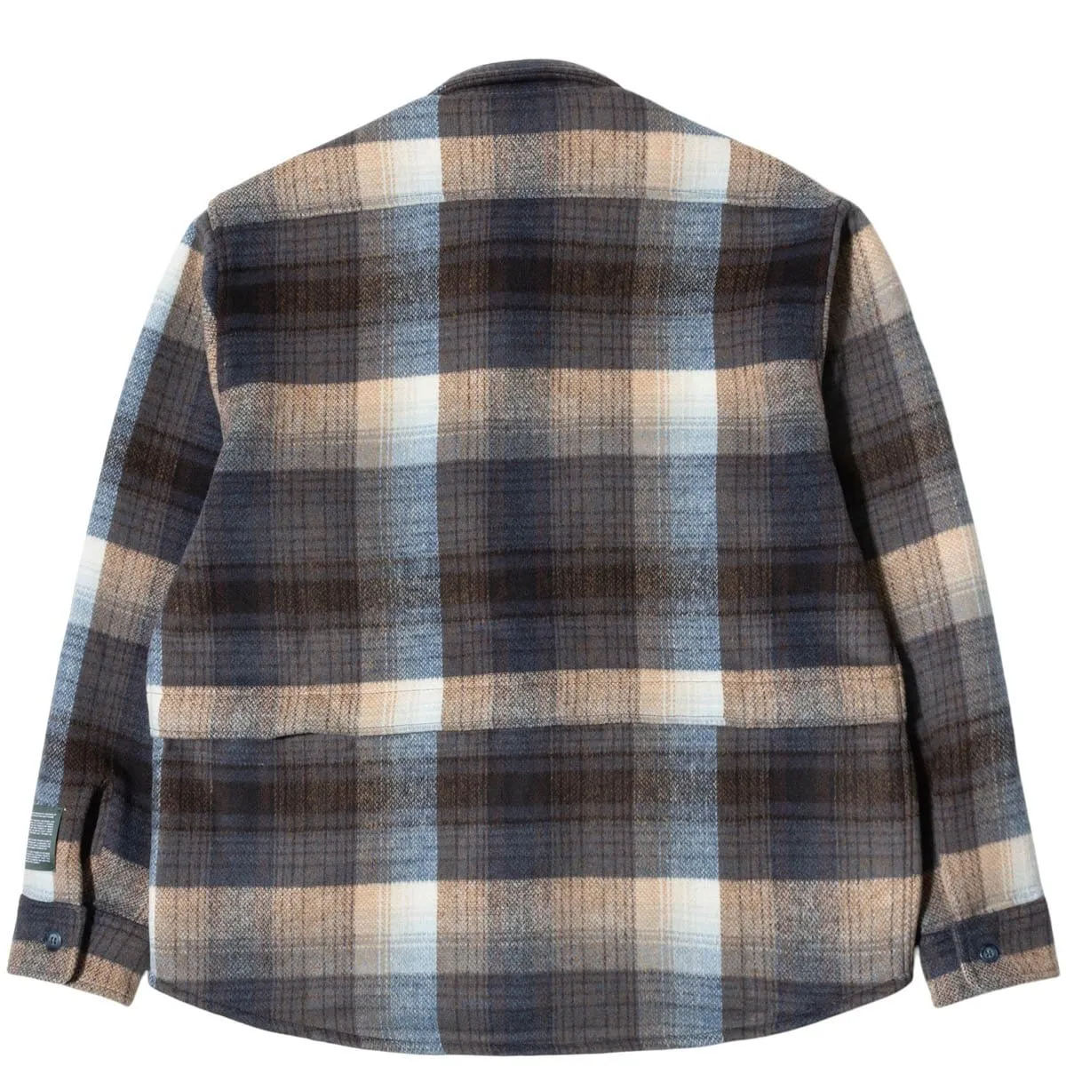 BRUSHED WOOL FLANNEL BUTTON DOWN SHIRT