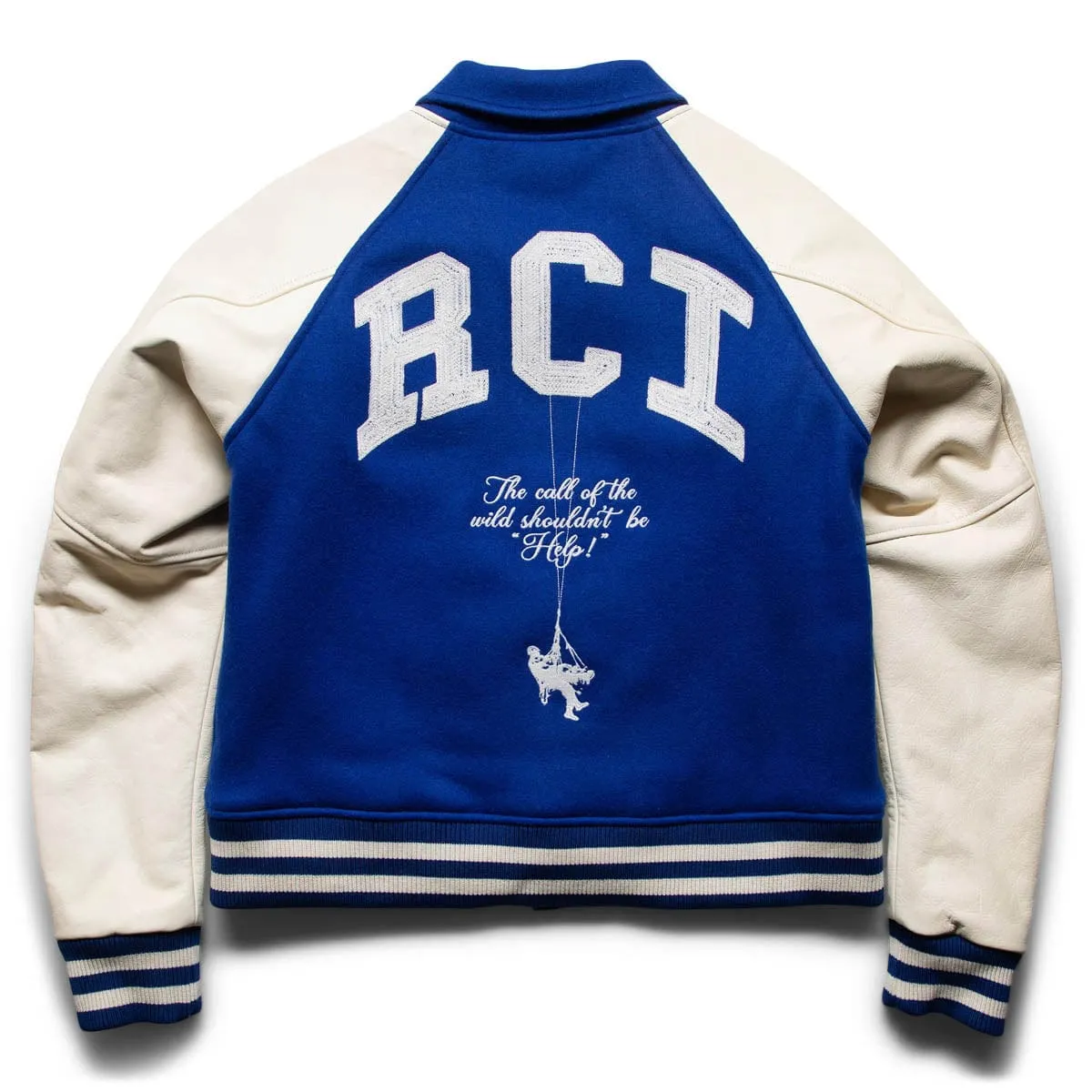 CALL OF THE WILD WOOL VARSITY JACKET