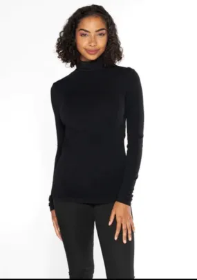 C'EST LONG BAMBOO TURTLE NECK LS