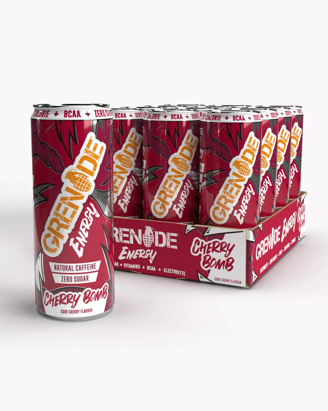 Cherry Bomb Energy Drink (12 Pack) - Subscribe & Save Exclusive