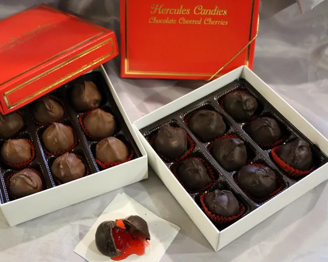 Chocolate covered cherries