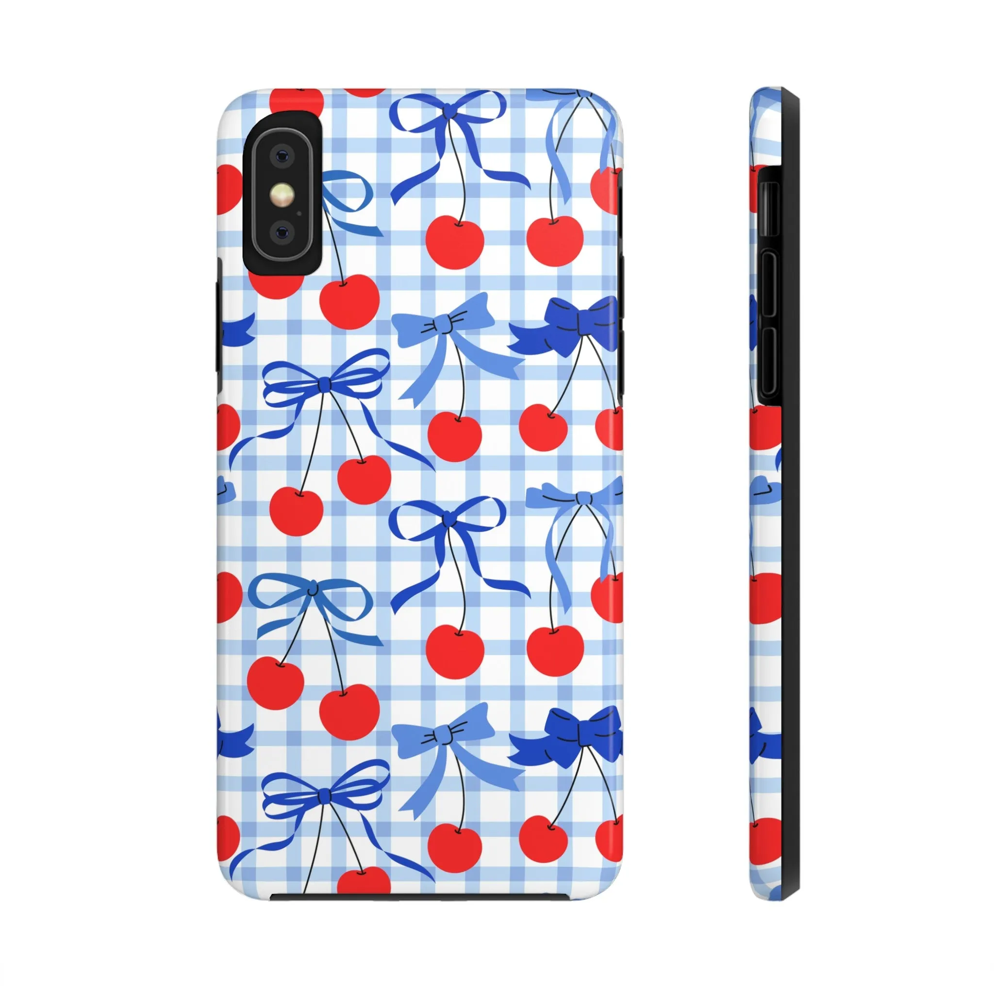 Countryside Coquette | Cherry Plaid Case