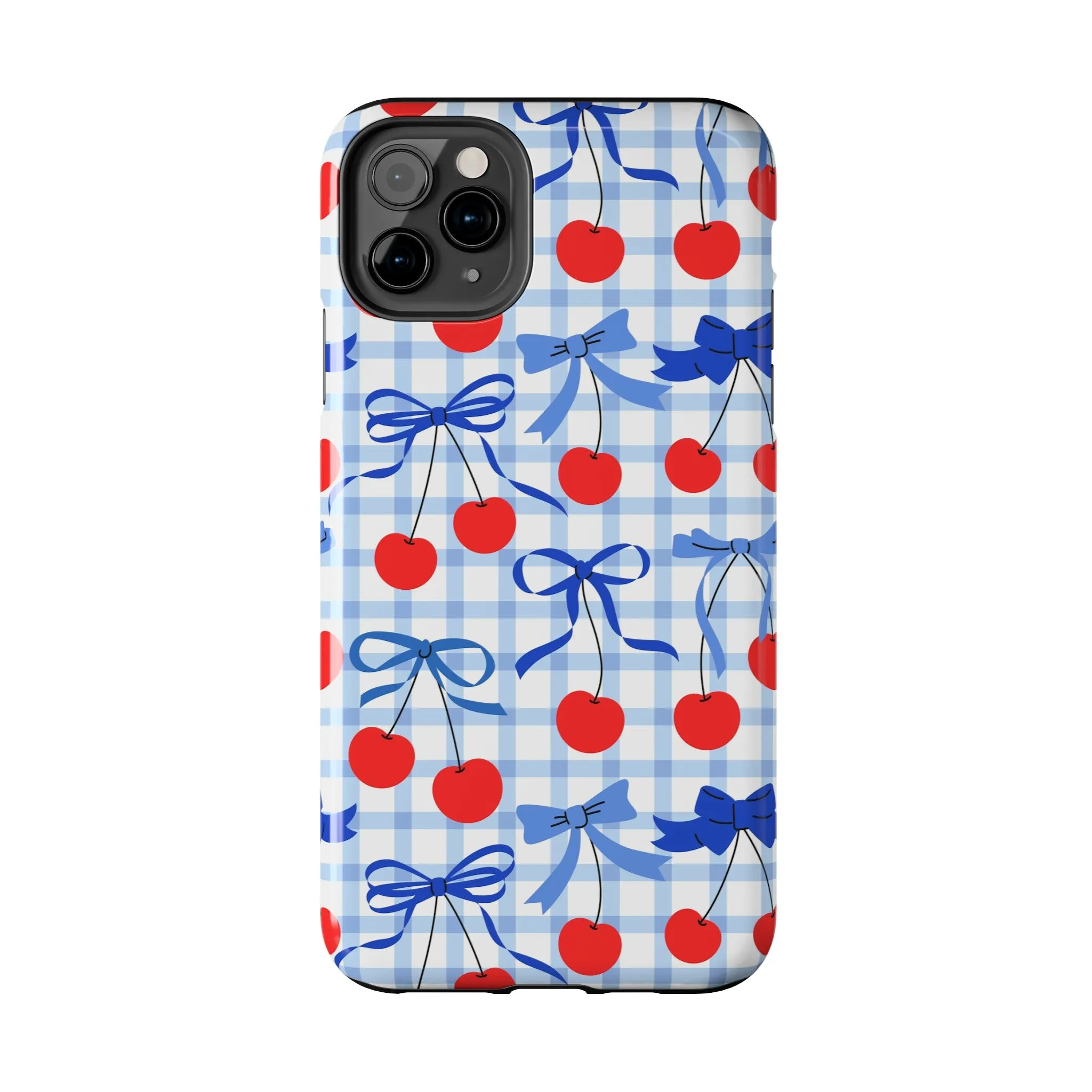 Countryside Coquette | Cherry Plaid Case