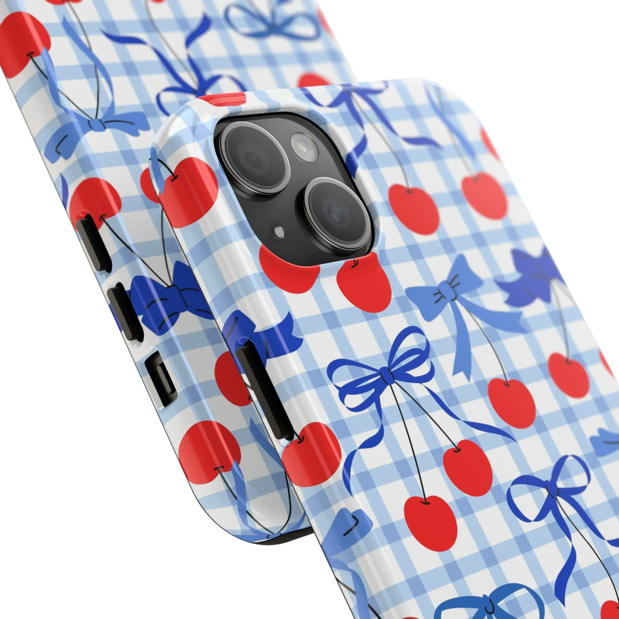 Countryside Coquette | Cherry Plaid Case