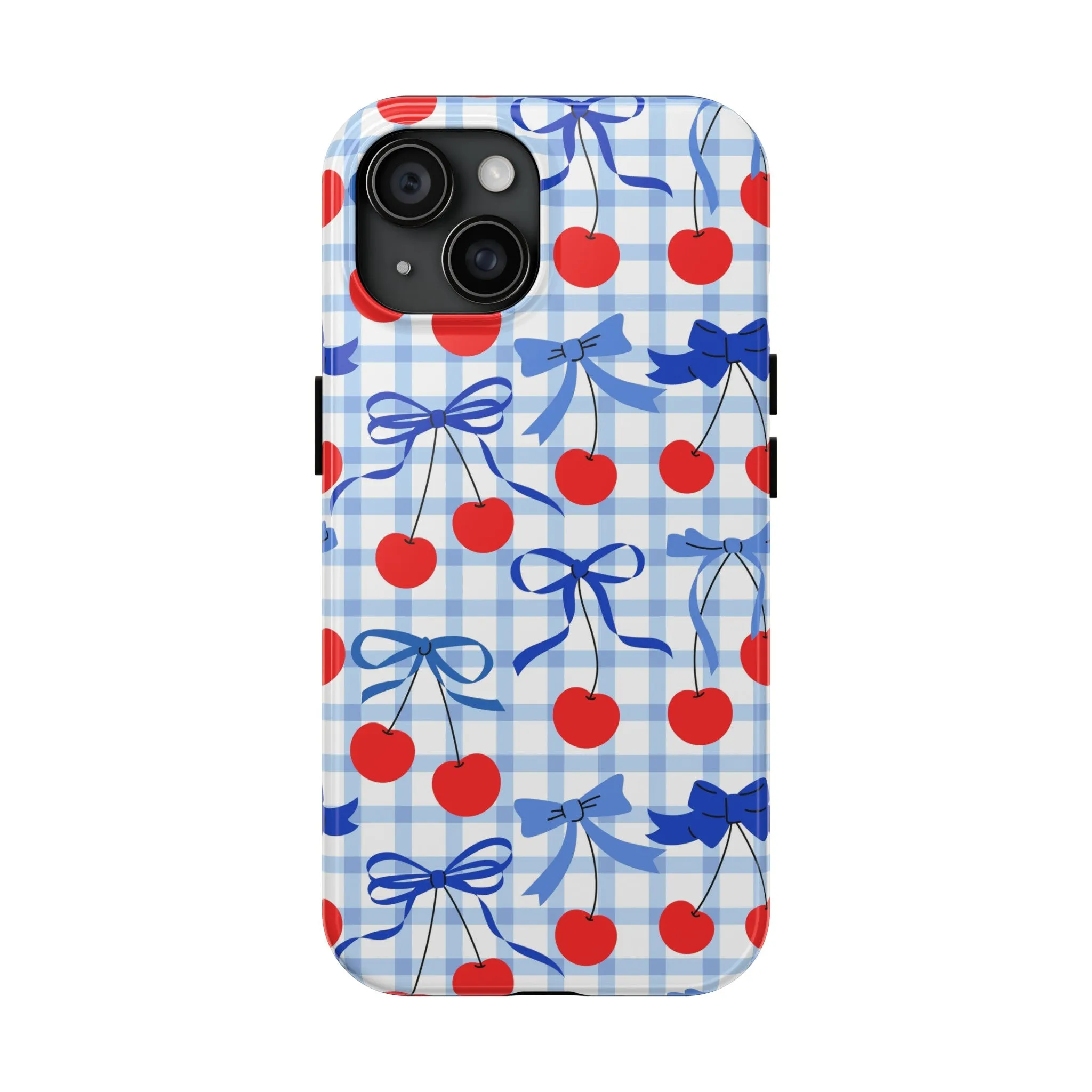 Countryside Coquette | Cherry Plaid Case