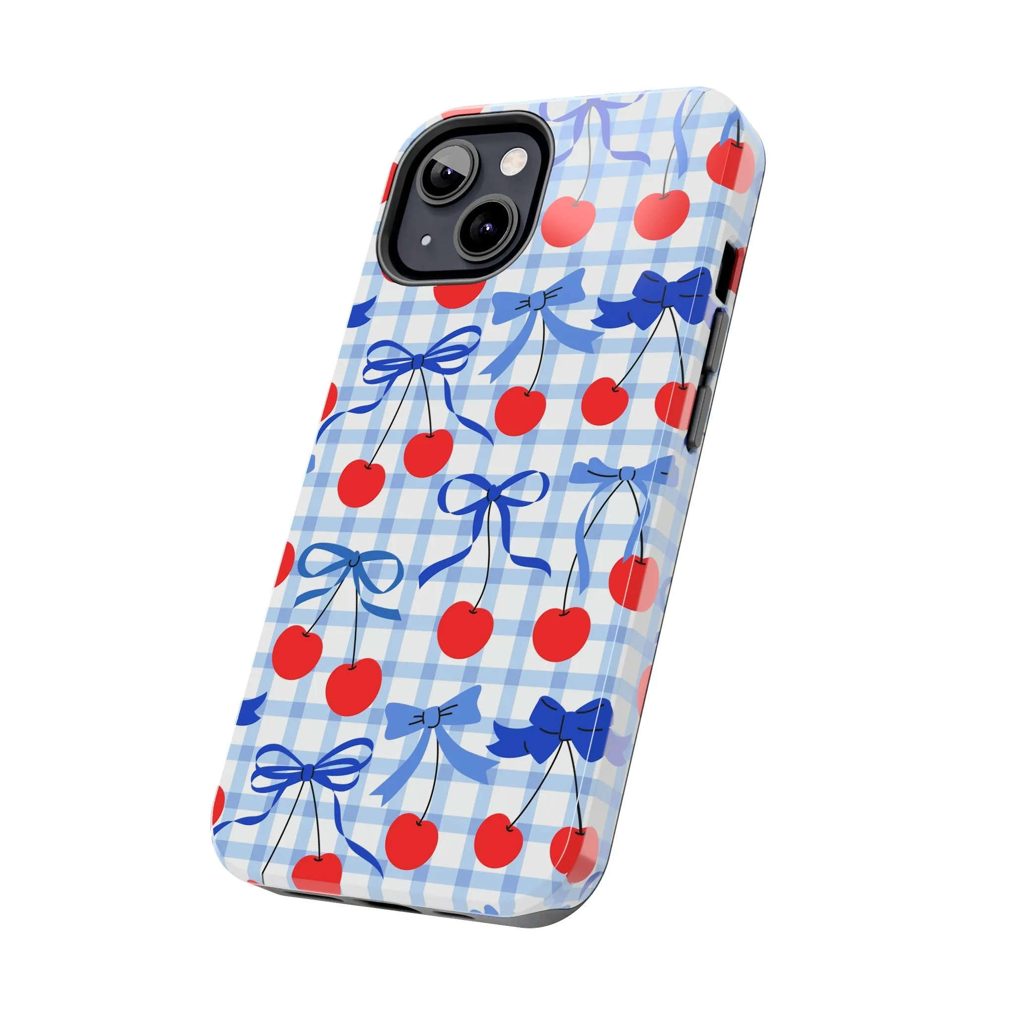 Countryside Coquette | Cherry Plaid Case