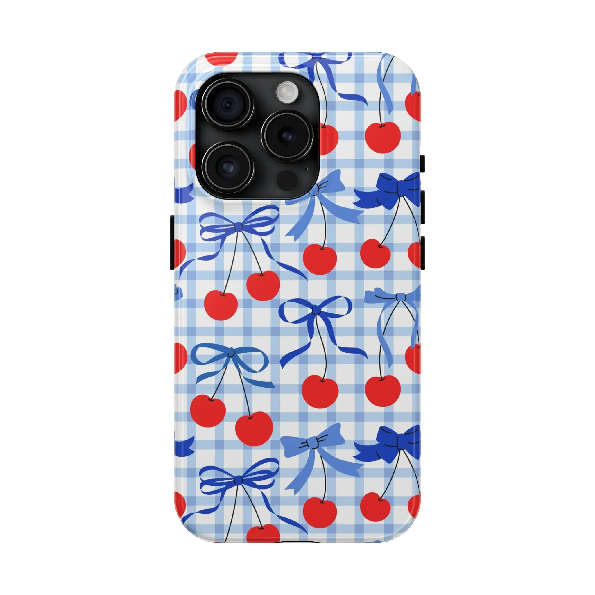 Countryside Coquette | Cherry Plaid Case