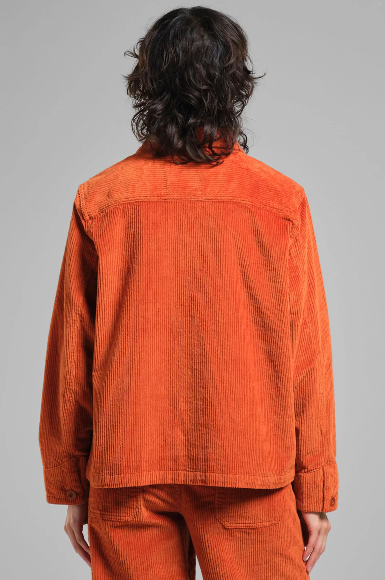 Dedicated Stiby Cinnamon Orange Stick Corduroy Jacket