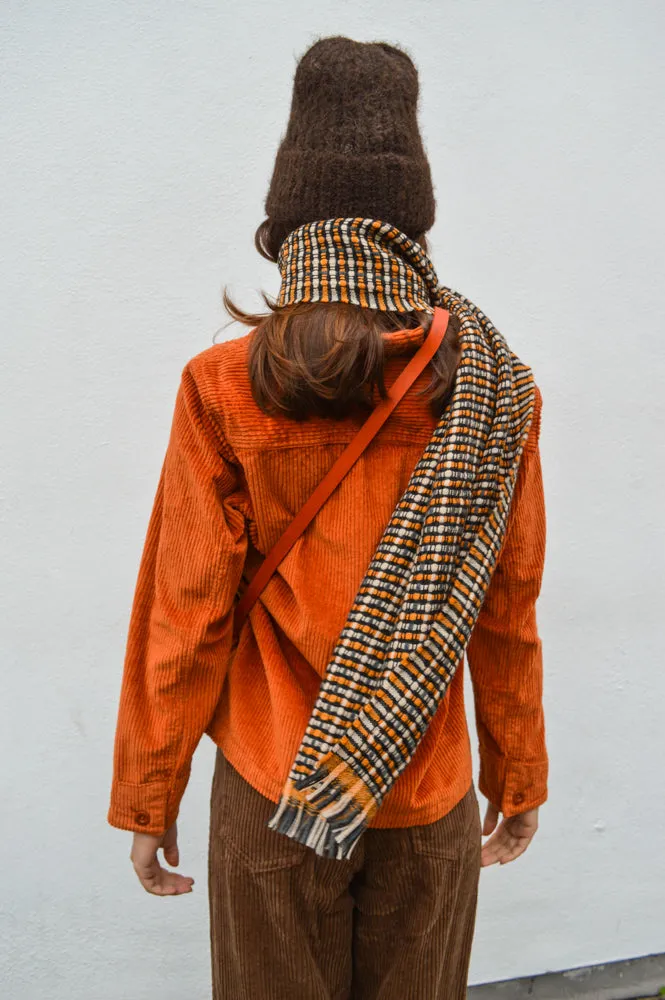 Dedicated Stiby Cinnamon Orange Stick Corduroy Jacket