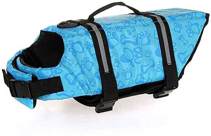 Dog Swimming Vest with Reflective Strips