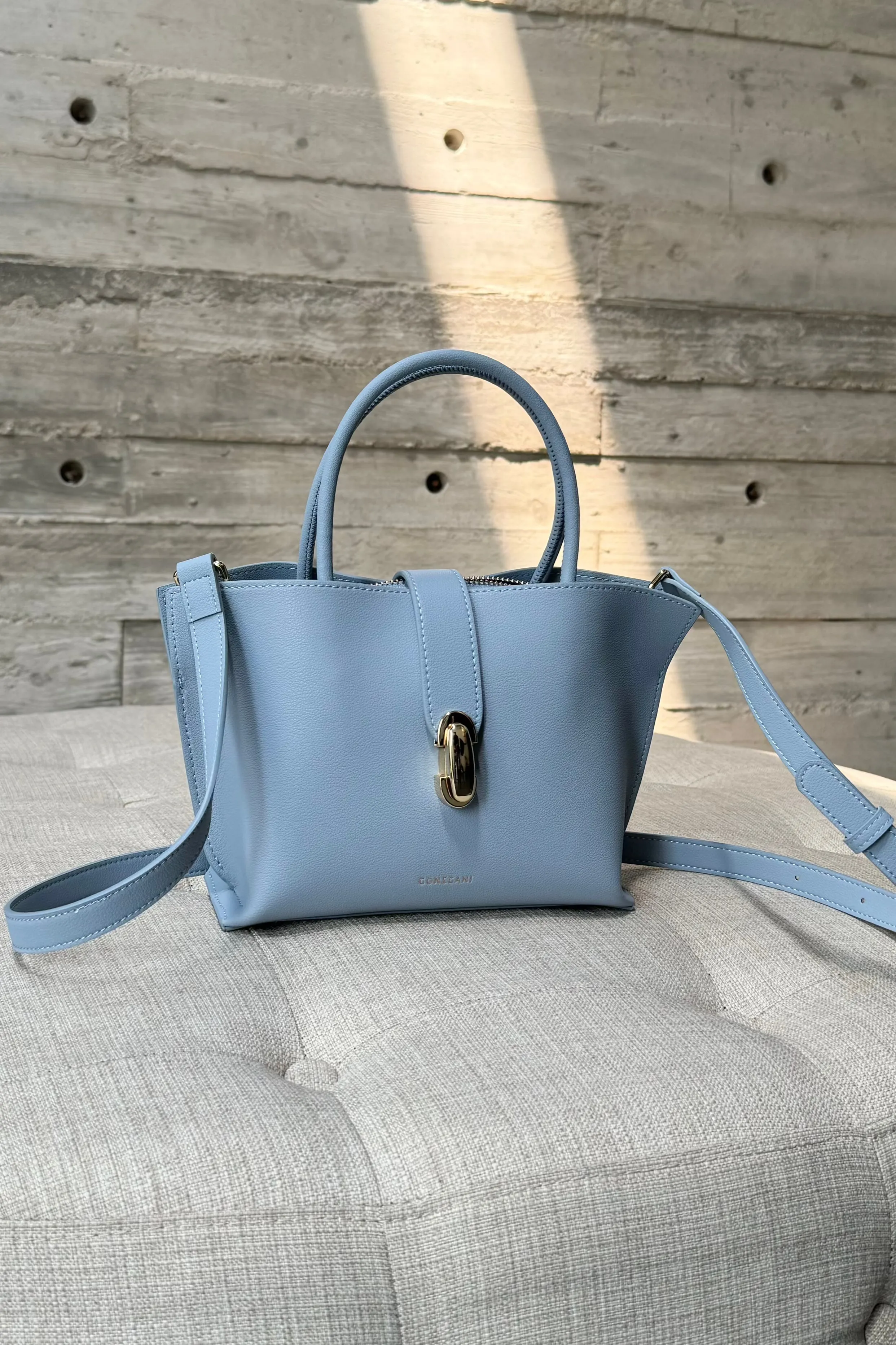 Elegant Bag - Dusty Blue - Tas Wanita Bahan Kulit Warna Dusty Blue - AC1711020