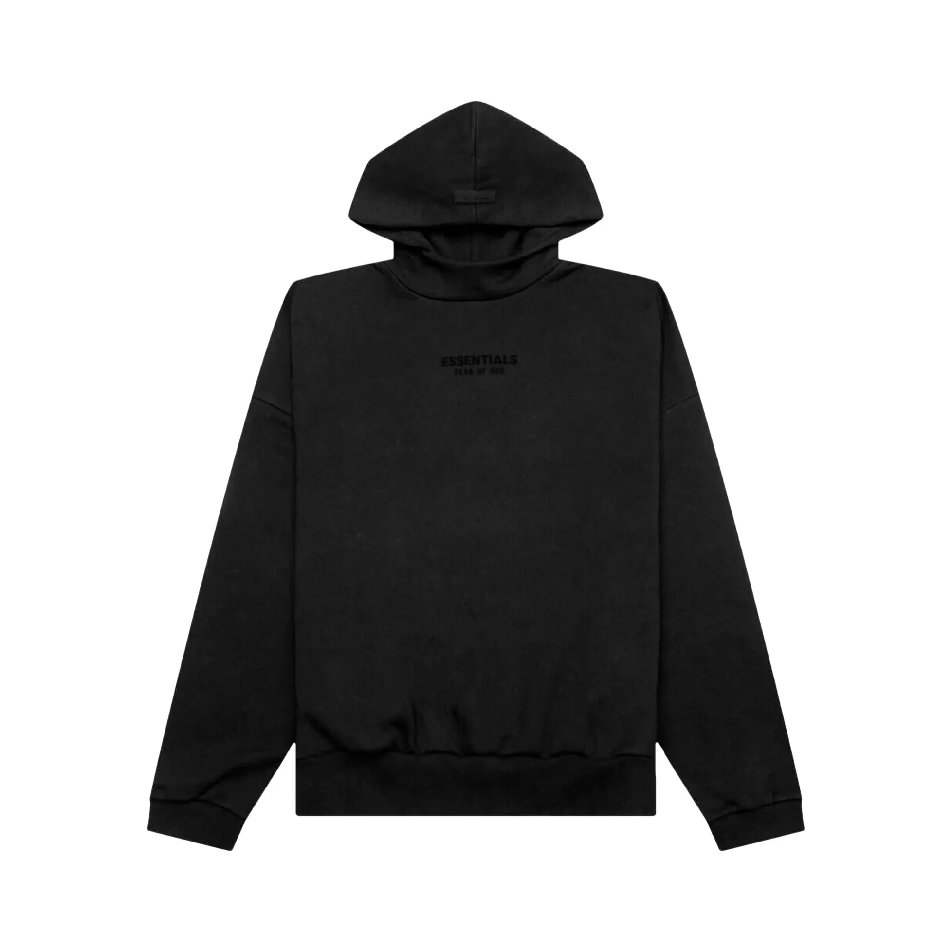 Fear Of God Essentials Hoodie Jet Black