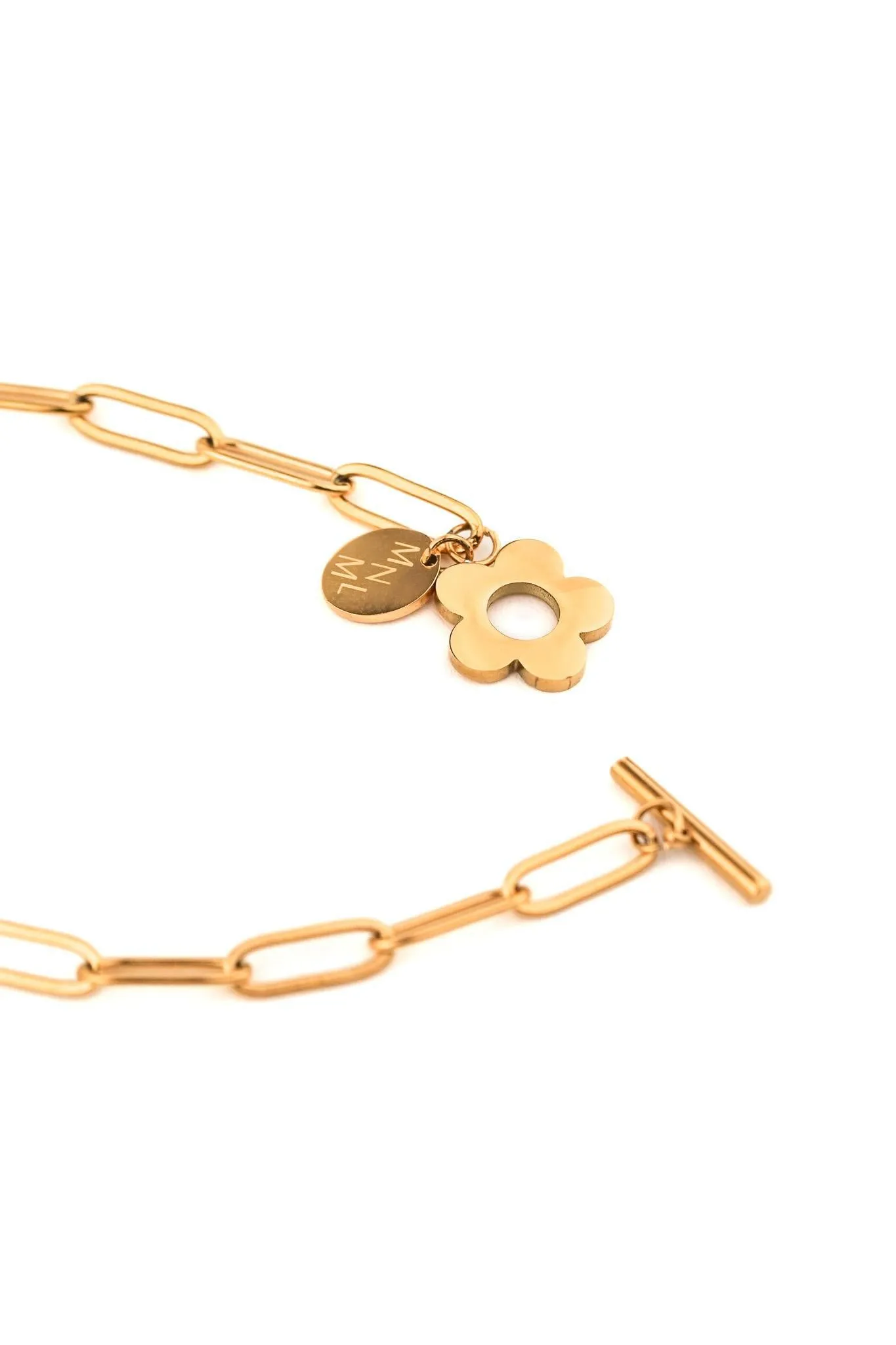 Flower Toggle Bracelet