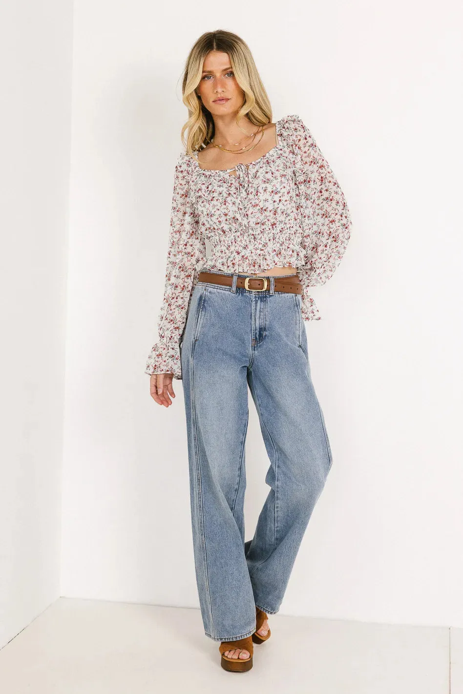 Gemma Ditsy Floral Blouse - FINAL SALE