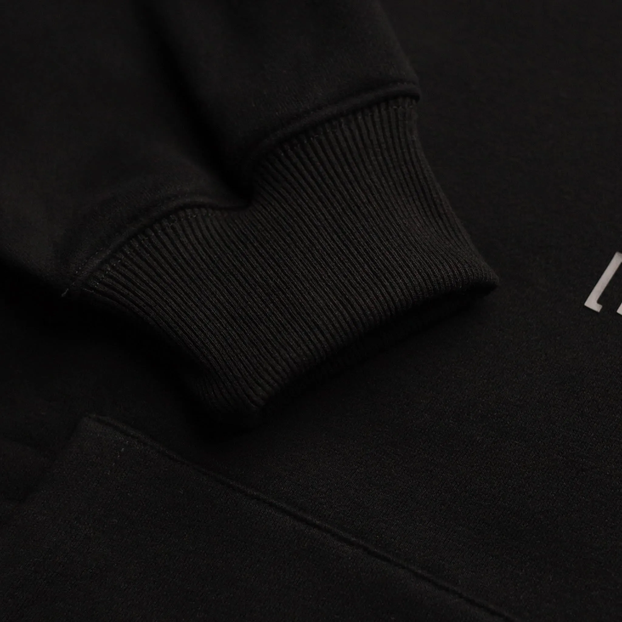 HOMME  Essential Hoodie Black