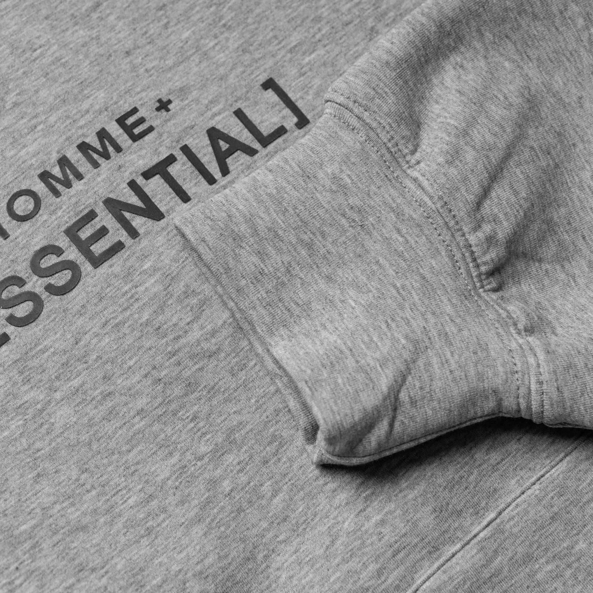 HOMME  Lightweight  'ESSENTIAL' Hoodie Grey