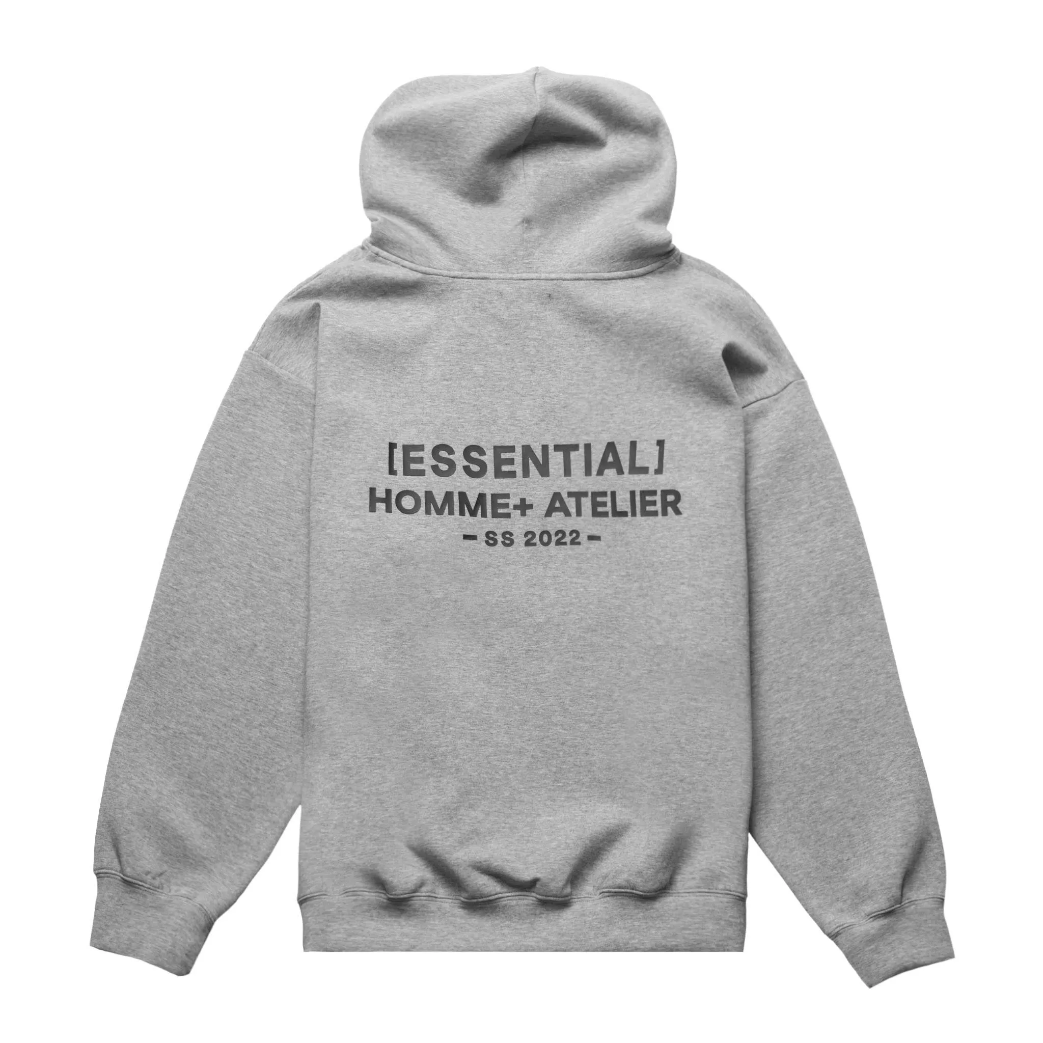 HOMME  Lightweight  'ESSENTIAL' Hoodie Grey