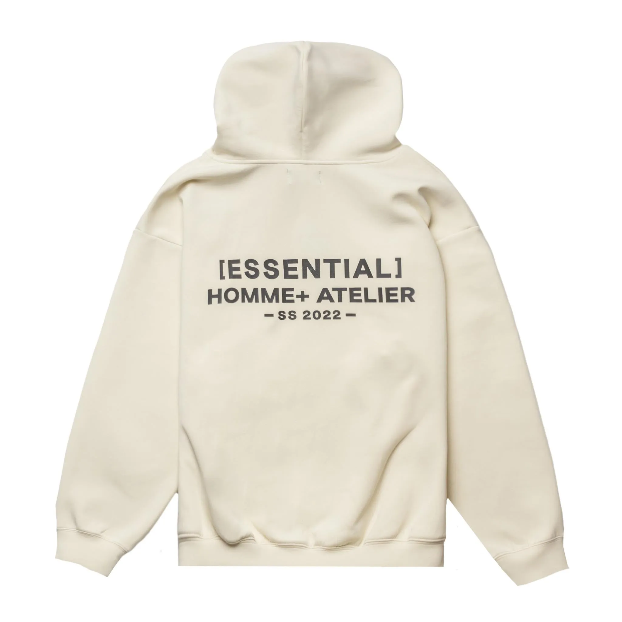 HOMME  Lightweight 'ESSENTIAL' Hoodie Off White