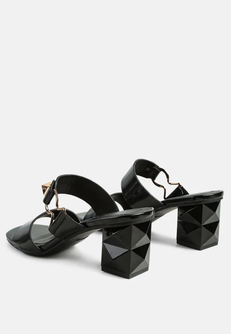 Hookup Fantasy Block Heel Sandals By Ruw