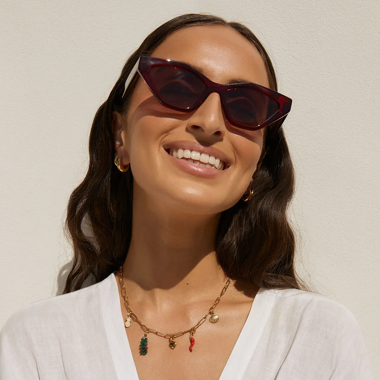 Jagger Sunglasses - Cherry Red