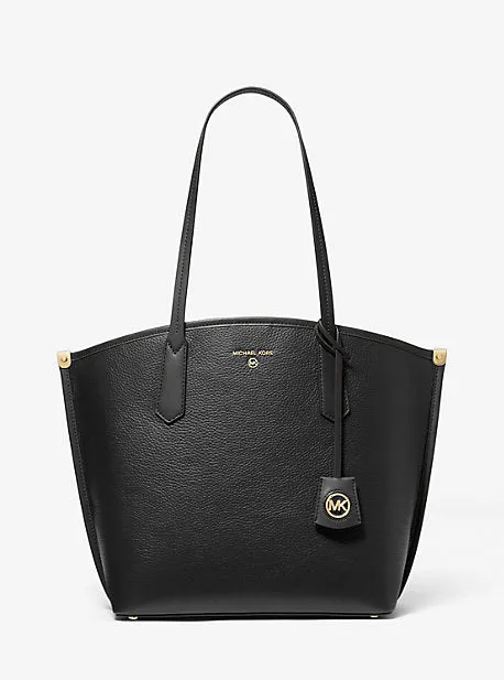 Jane Large Pebbled Leather Tote Bag