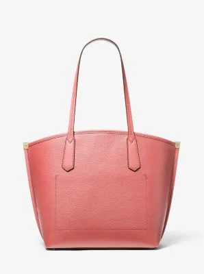 Jane Large Pebbled Leather Tote Bag