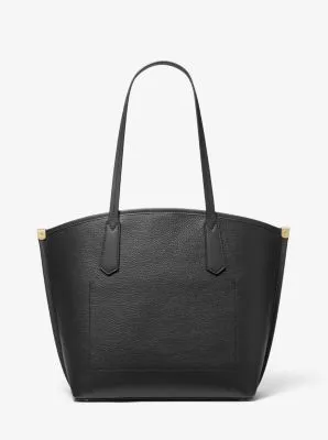 Jane Large Pebbled Leather Tote Bag