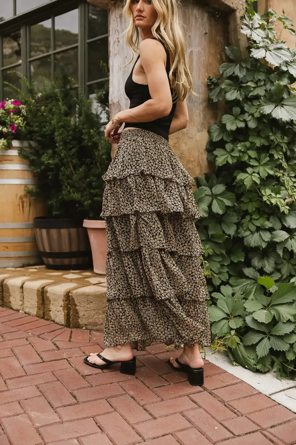 Kat Ditsy Floral Skirt