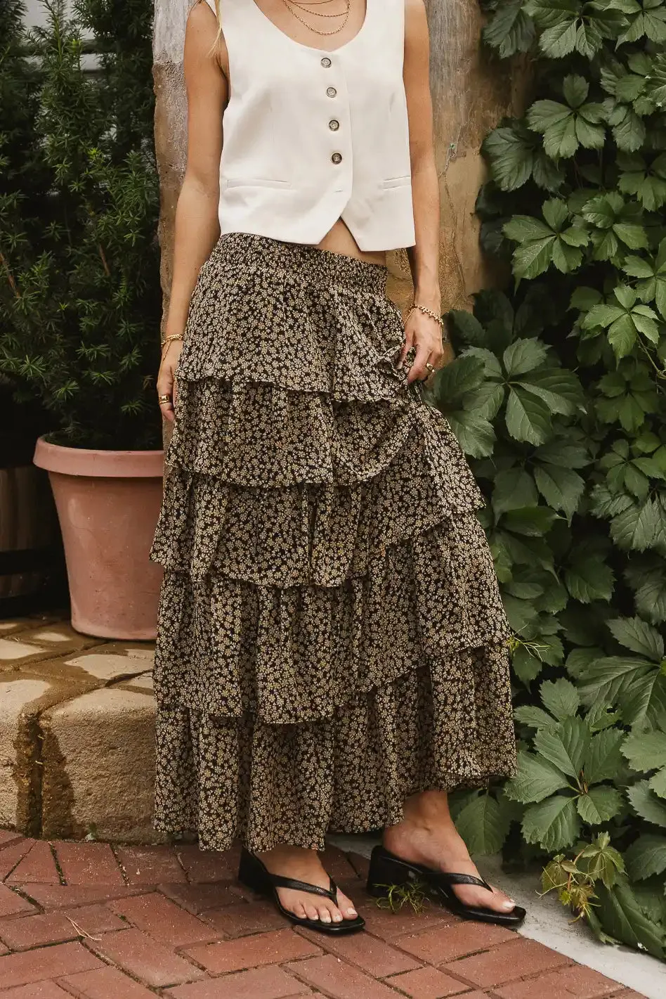 Kat Ditsy Floral Skirt