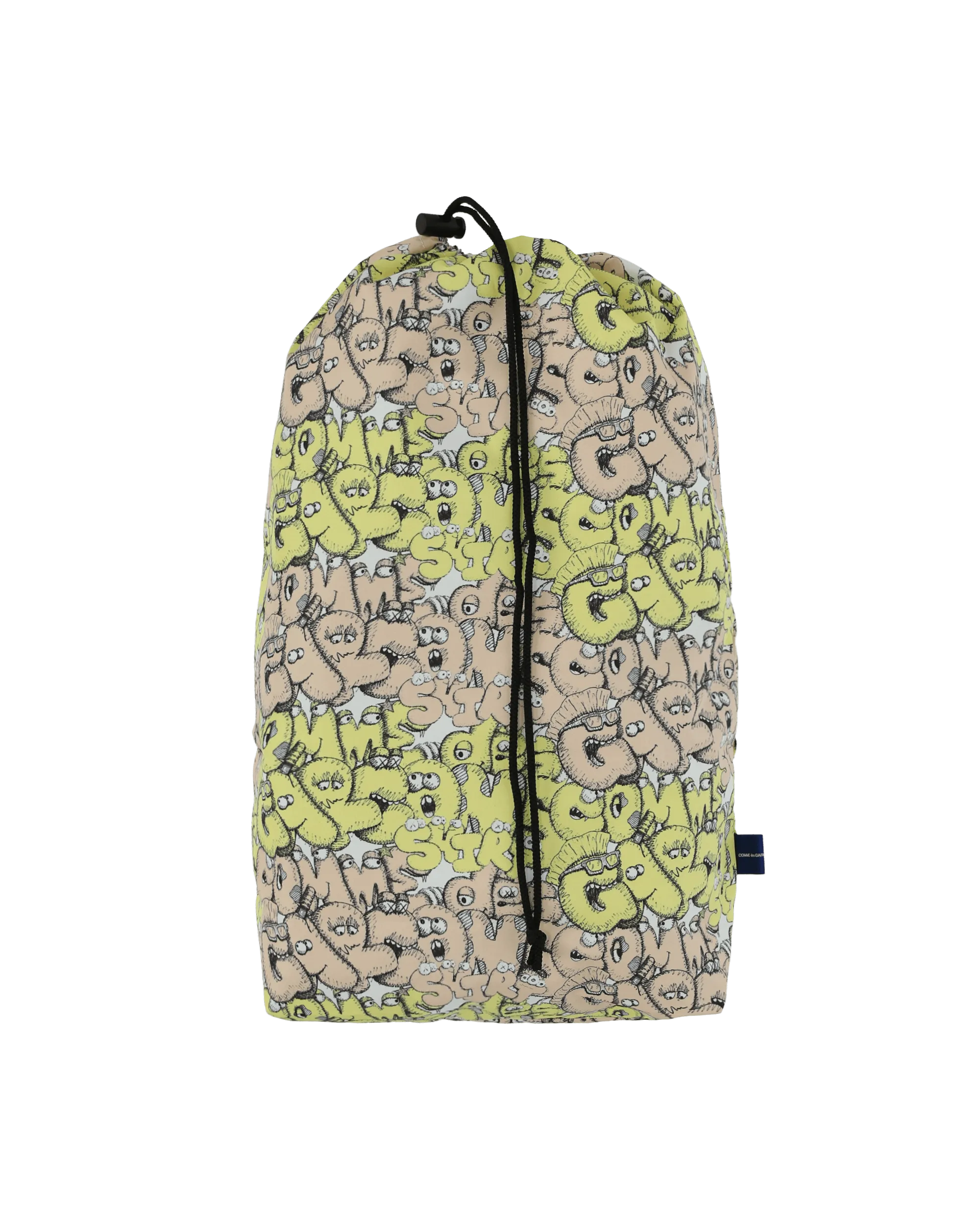 KAWS Drawstring Bag Yellow