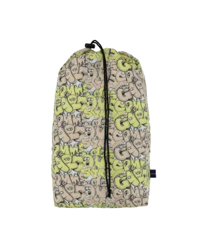 KAWS Drawstring Bag Yellow