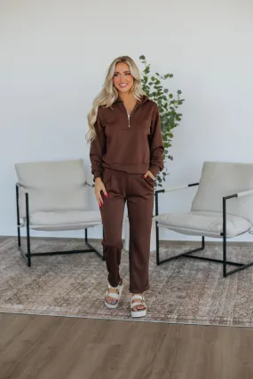 Kenadie Two-Piece Set - Espresso