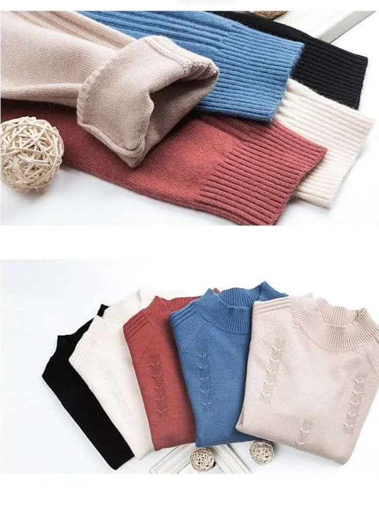 Knitted Pullovers Women Sweaters