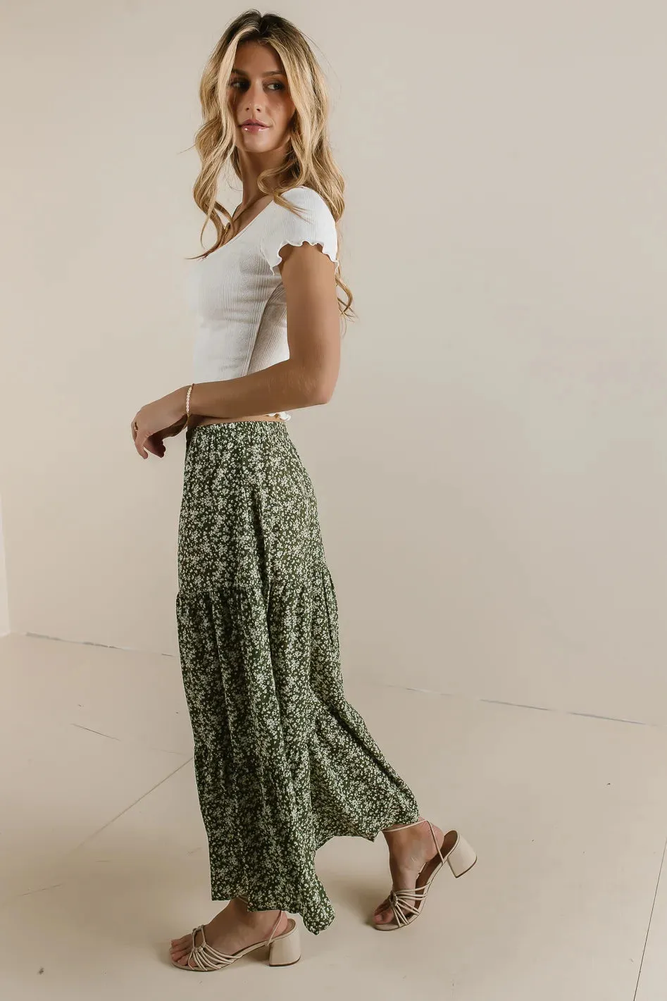 Krystal Ditsy Floral Skirt - FINAL SALE