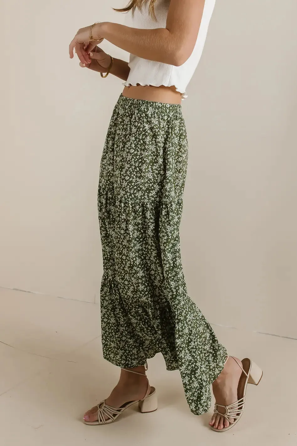 Krystal Ditsy Floral Skirt - FINAL SALE