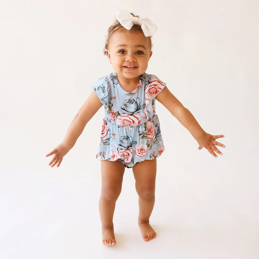 Mackenzie Flutter Sleeve Bubble Romper